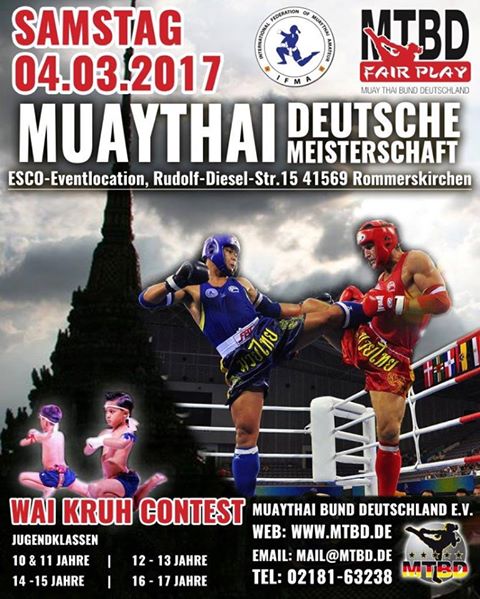 Deutsche Meisterschaften in Muaythai